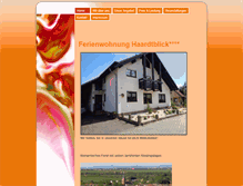 Tablet Screenshot of ferienwohnunghaardtblick.de